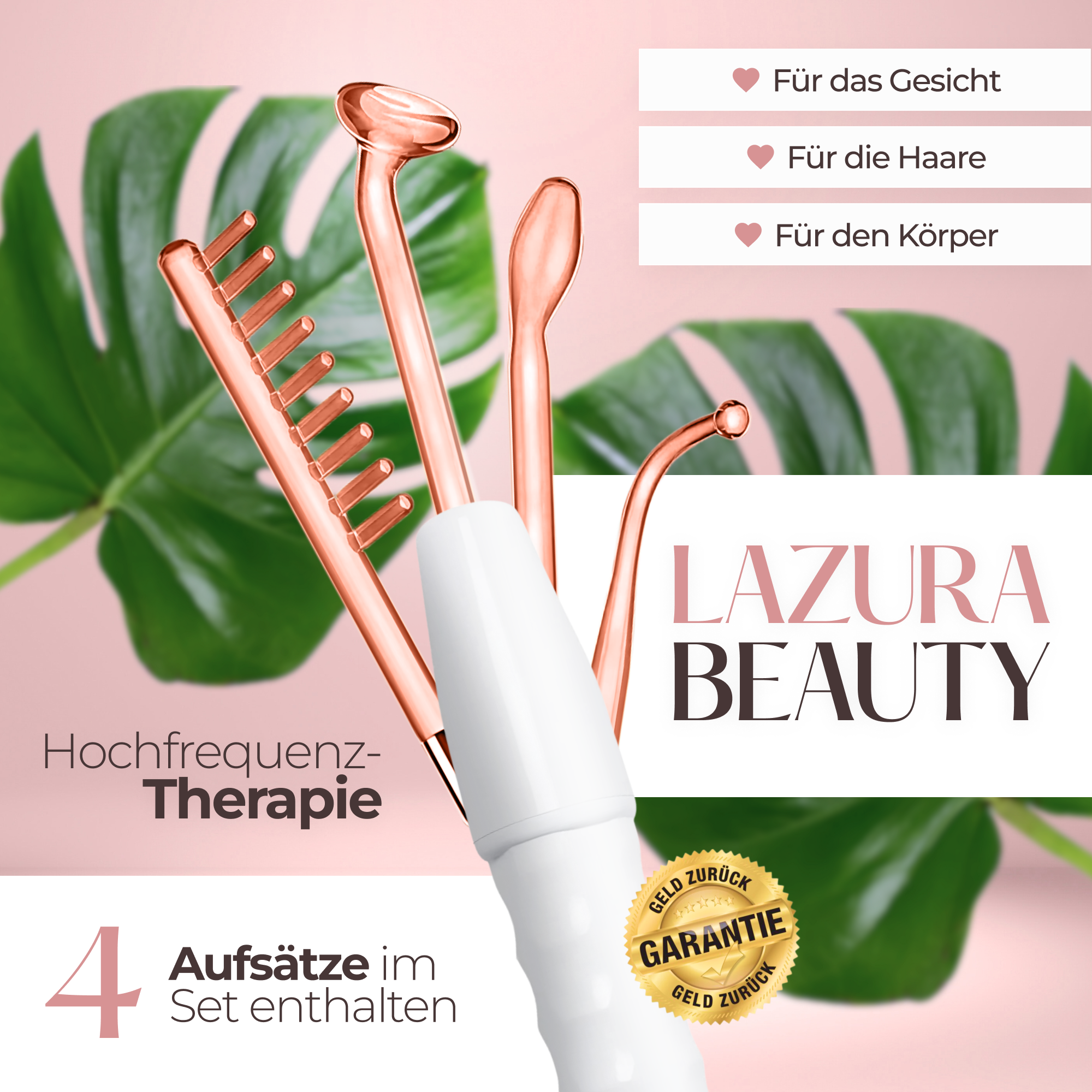 LazuraBeauty™Hochfrequenzstab