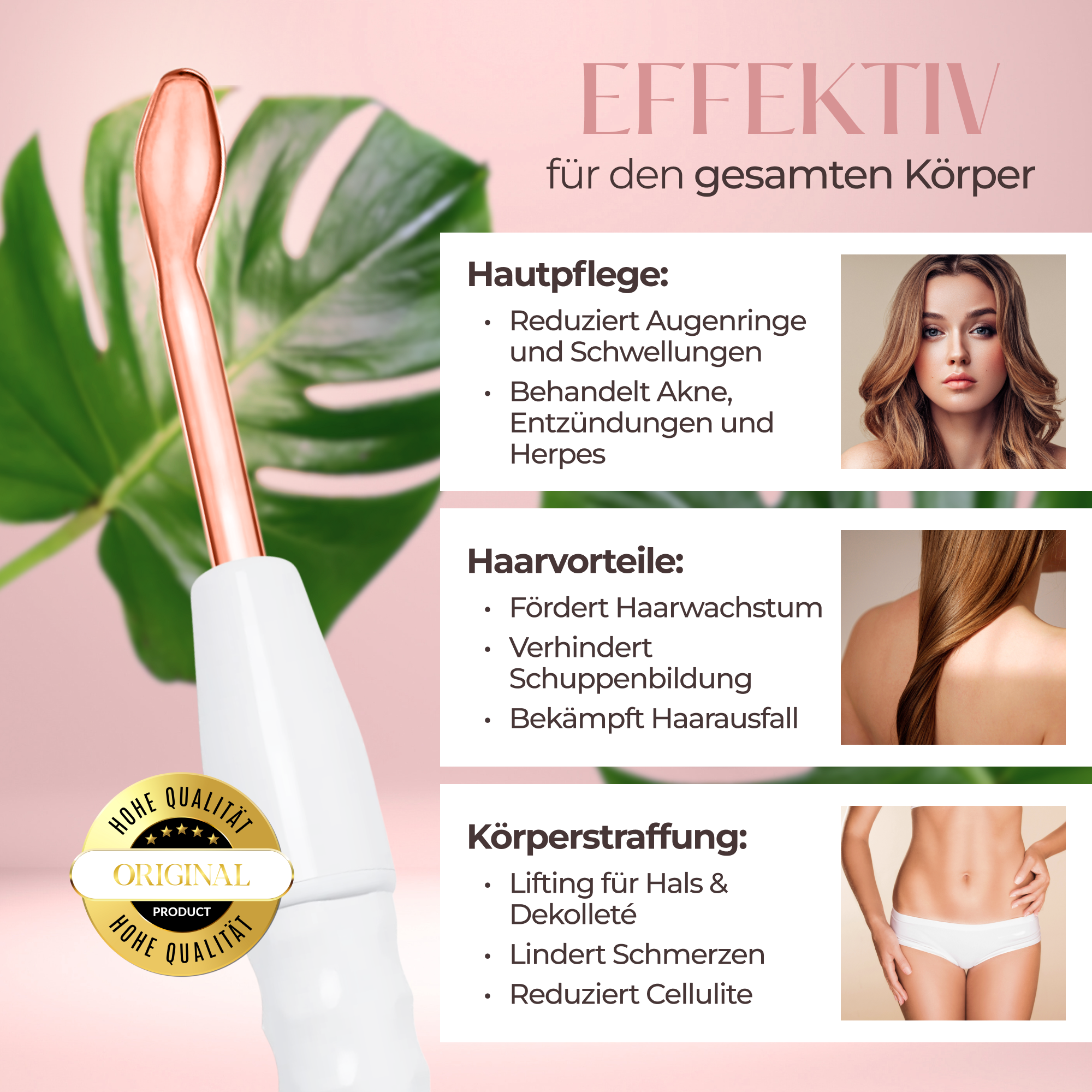 LazuraBeauty™Hochfrequenzstab